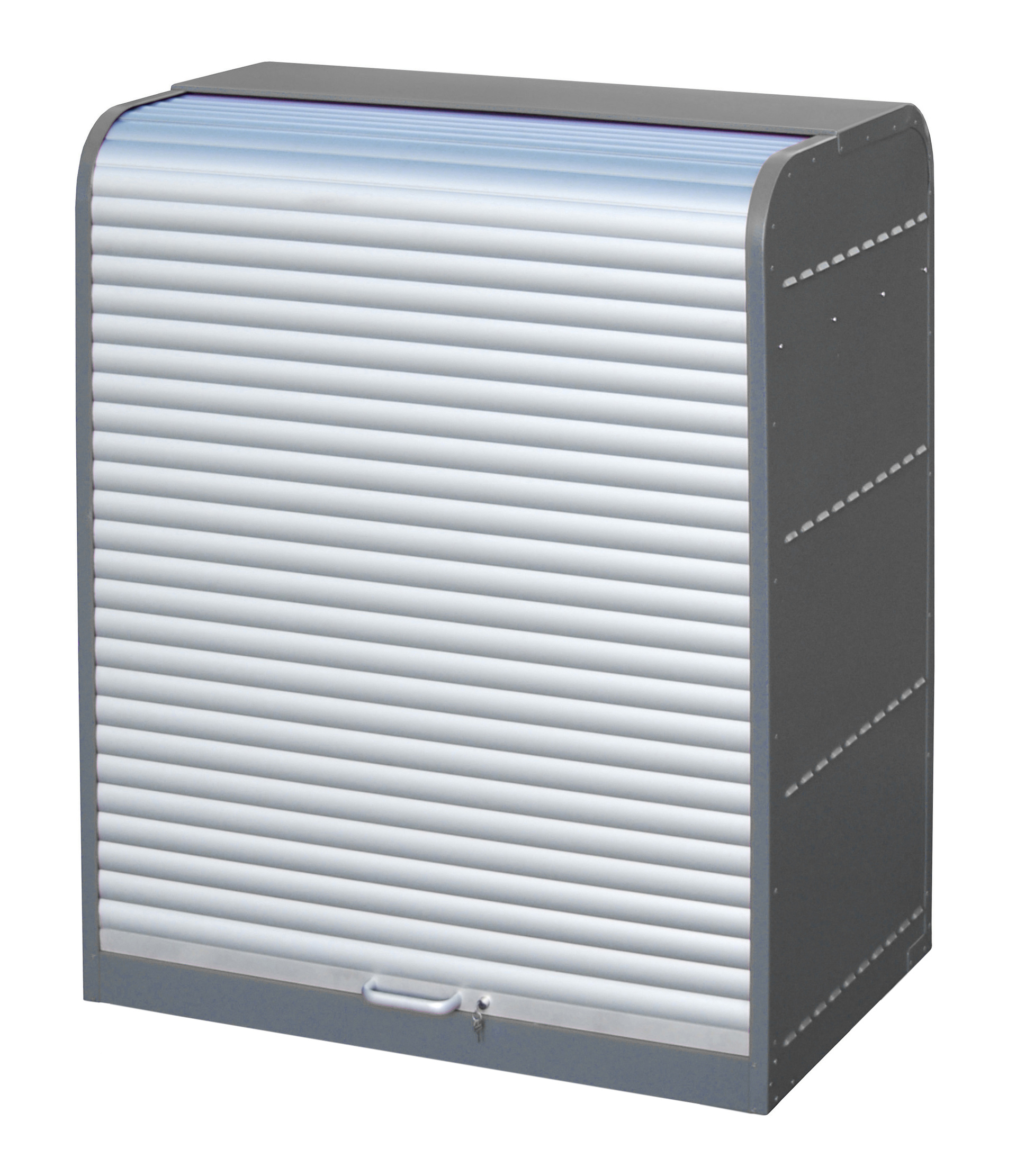 1 - Gefahrstoff-Depots  Gefahrstoff-Rollladenschrank RSG-4, 45 l, lackiert, RAL 7005 Mausgrau