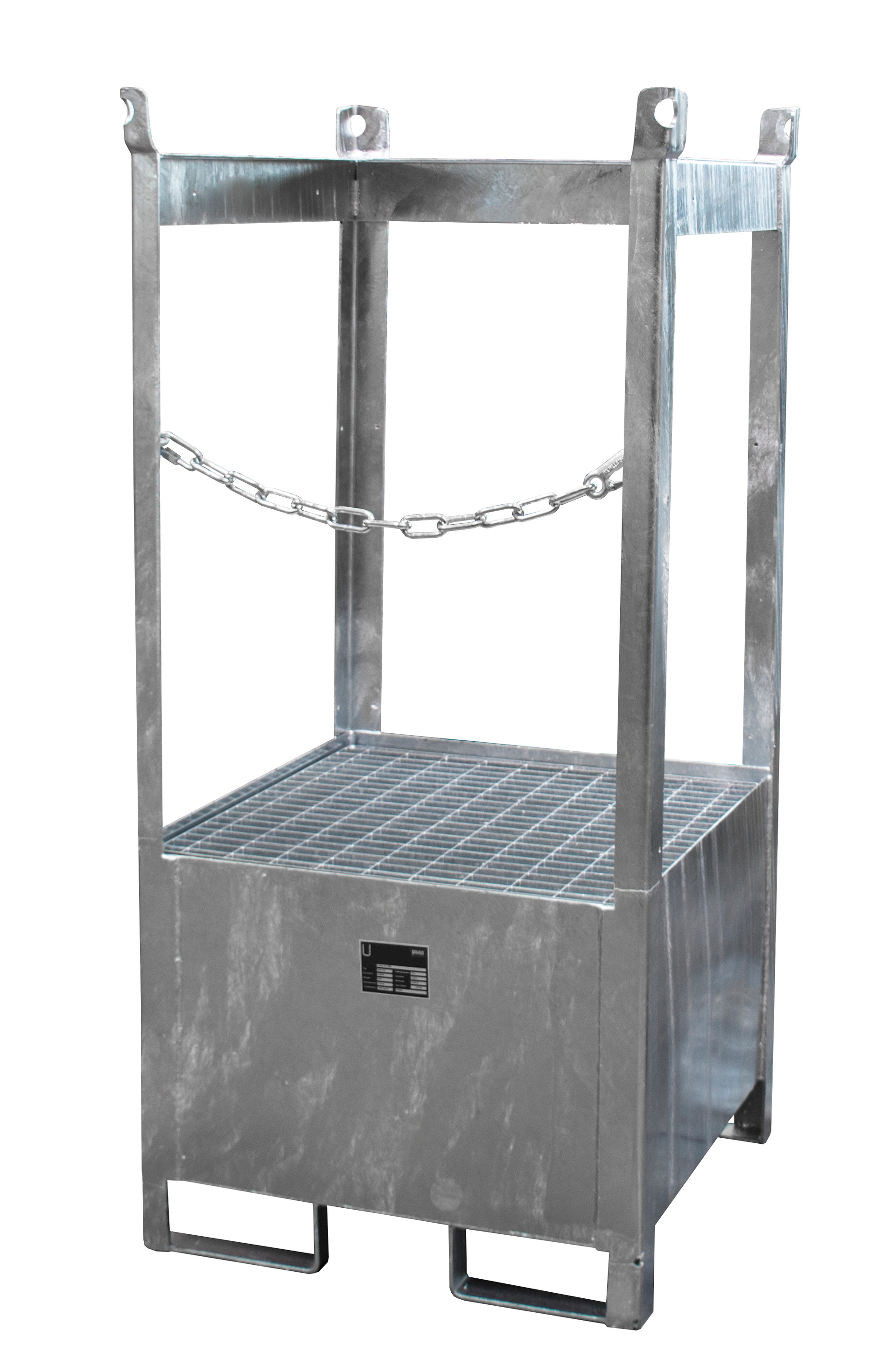 1 - Fass-Stapelpaletten Fass-Stapelpalette FSP-1, 210 l, feuerverzinkt
