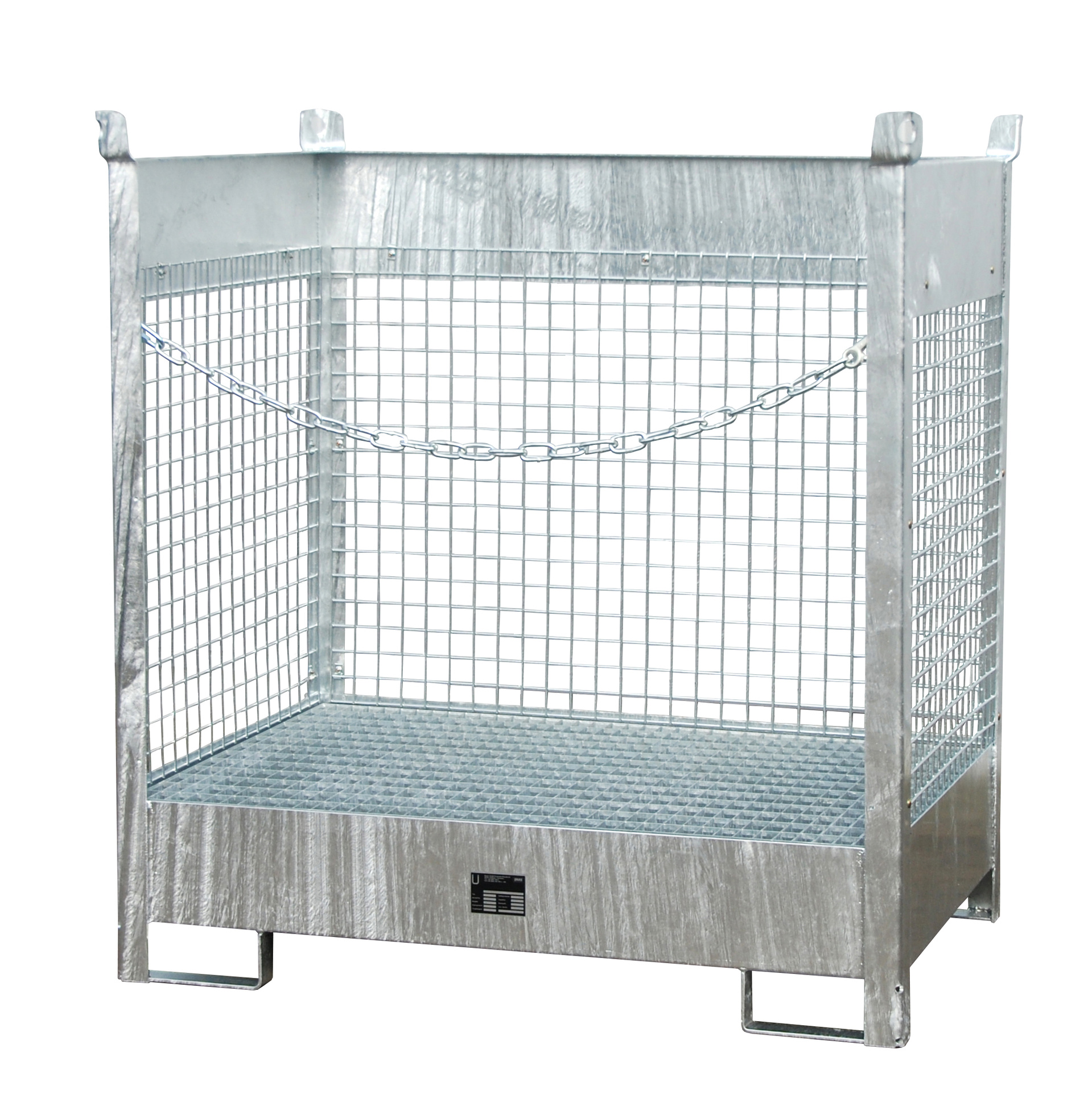 1 - Fass-Stapelpaletten Fass-Stapelpalette FSP-2 D, 210 l, feuerverzinkt