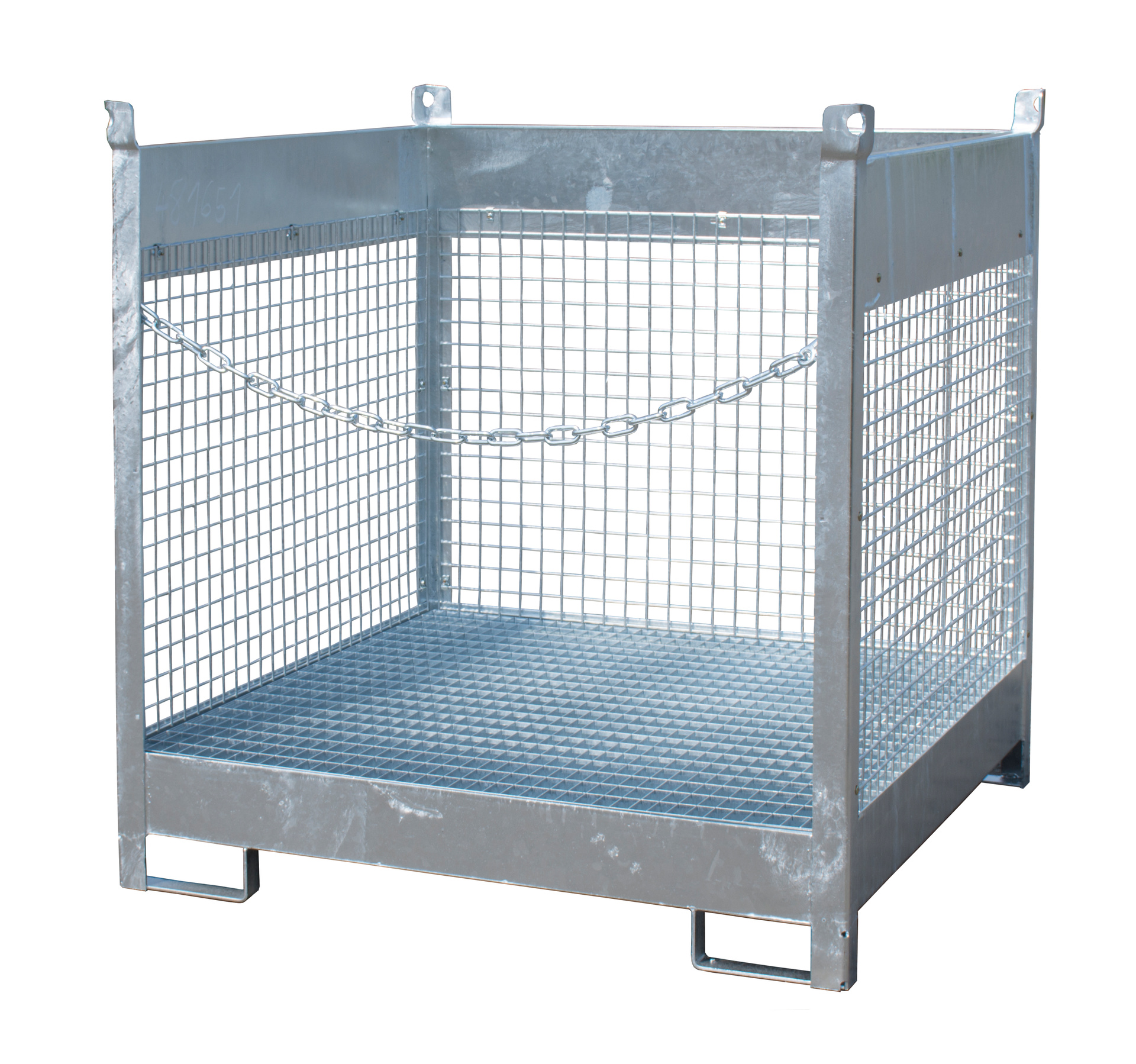 1 - Fass-Stapelpaletten Fass-Stapelpalette FSP-4 D, 220 l, feuerverzinkt