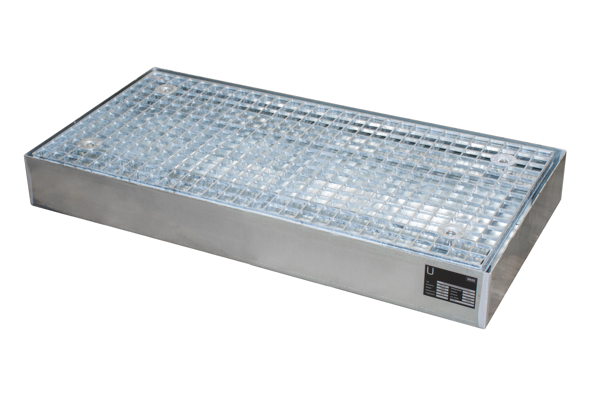 1 - Bodenschutzwannen  Bodenschutzwanne BSW 122, 40 l, verzinkt