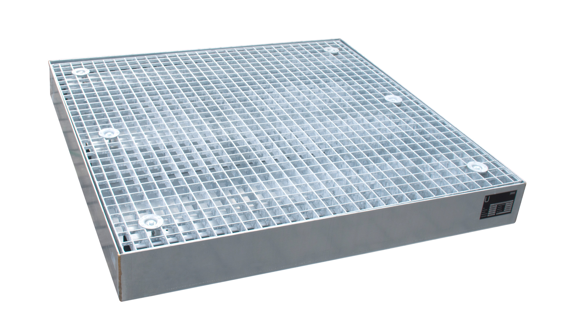 1 - Bodenschutzwannen Bodenschutzwanne BSW 123, 80 l, verzinkt