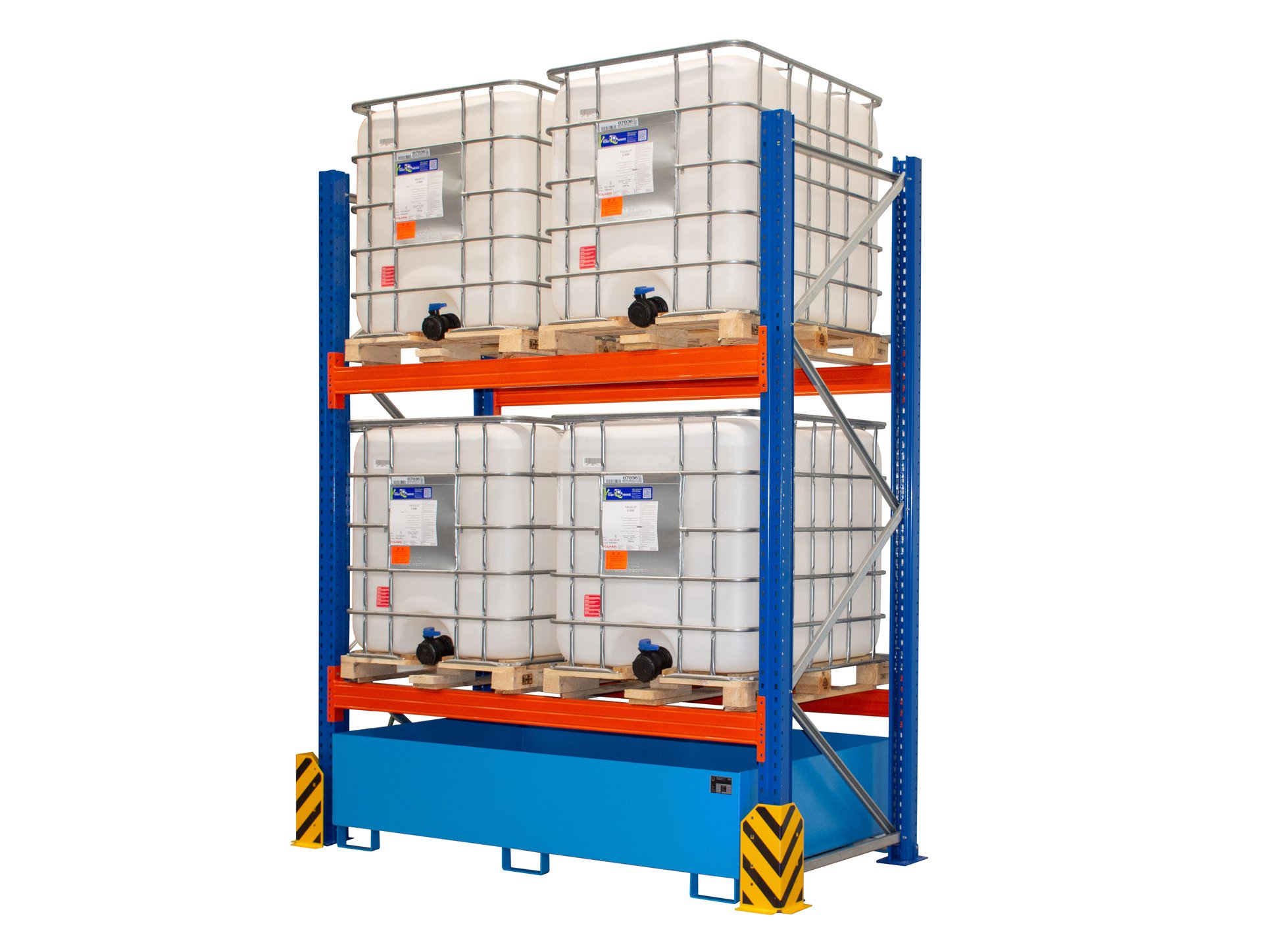 Umweltregale  Umweltregal UR-G 2200, lackiert, RAL 5012 Lichtblau