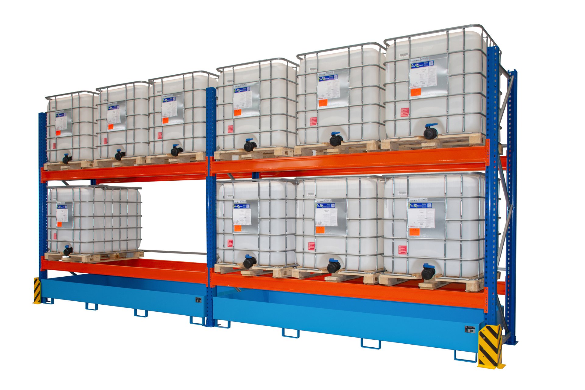 1 - Umweltregale  Umweltregal UR-G 3300, lackiert, RAL 5012 Lichtblau