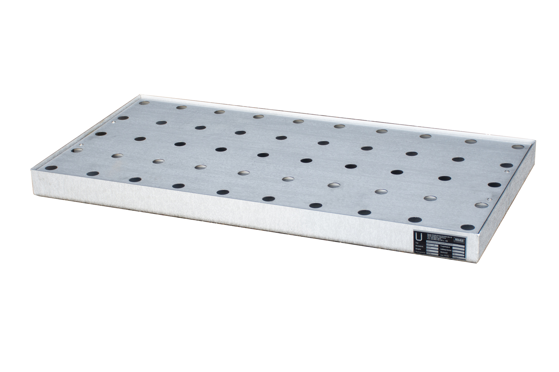 1 - Auffangwannen Kleingebindewanne KGW 2/M V4A, 15 l, Edelstahl 1.4571