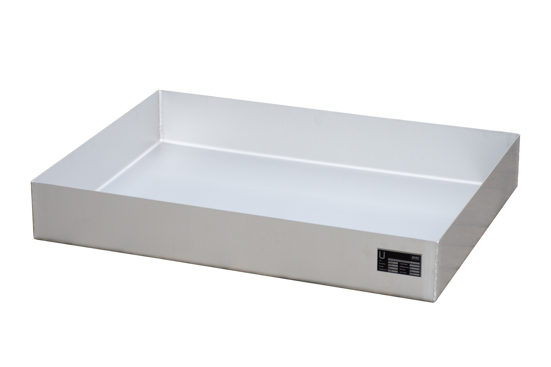 1 - Auffangwannen Kleingebindewanne für Paletten KGW-P 2 V4A, 46 l, Edelstahl 1.4571
