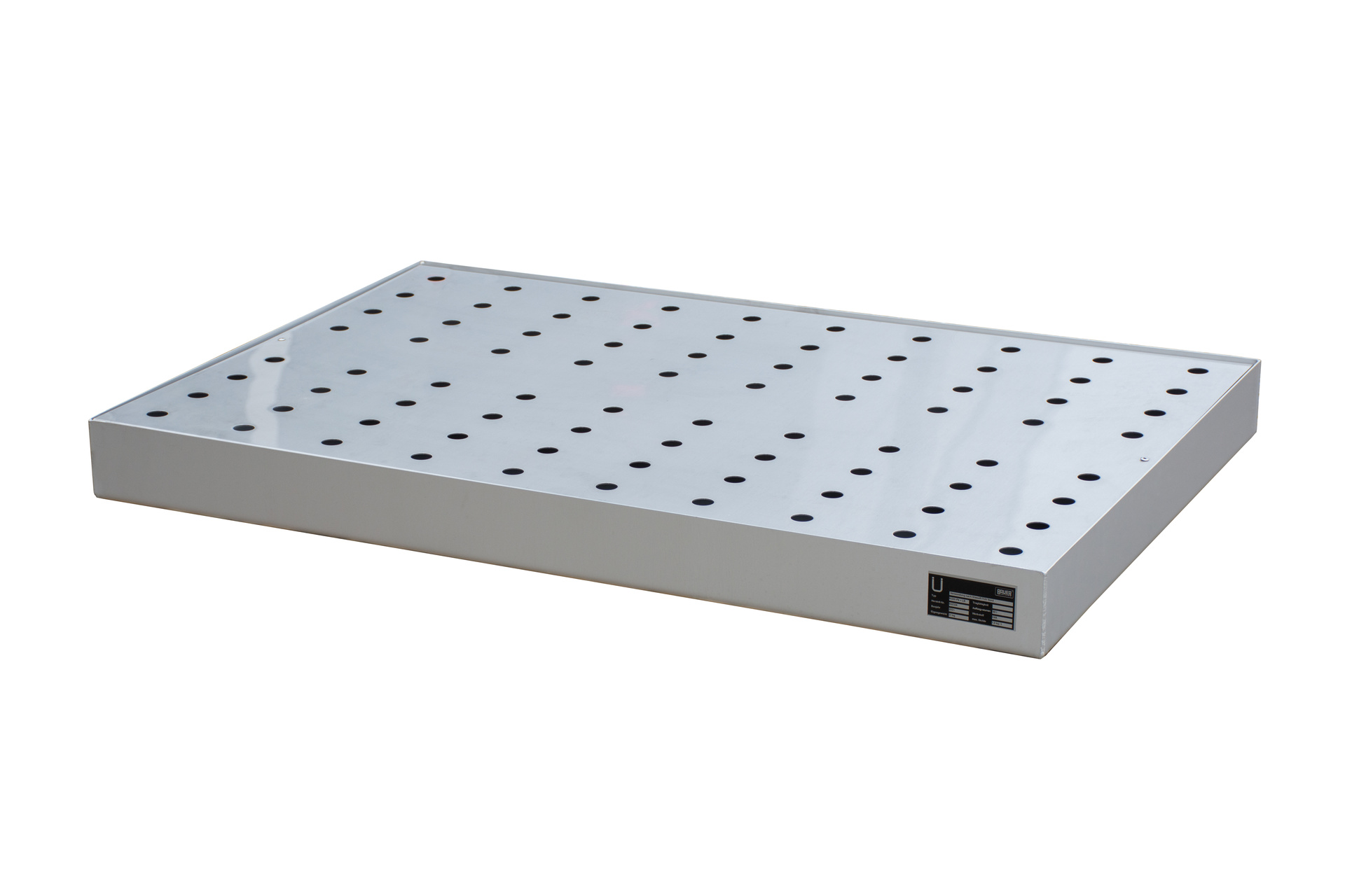 1 - Auffangwannen  Kleingebindewanne für Paletten KGW-P 4/M V4A, 68 l, Edelstahl 1.4571