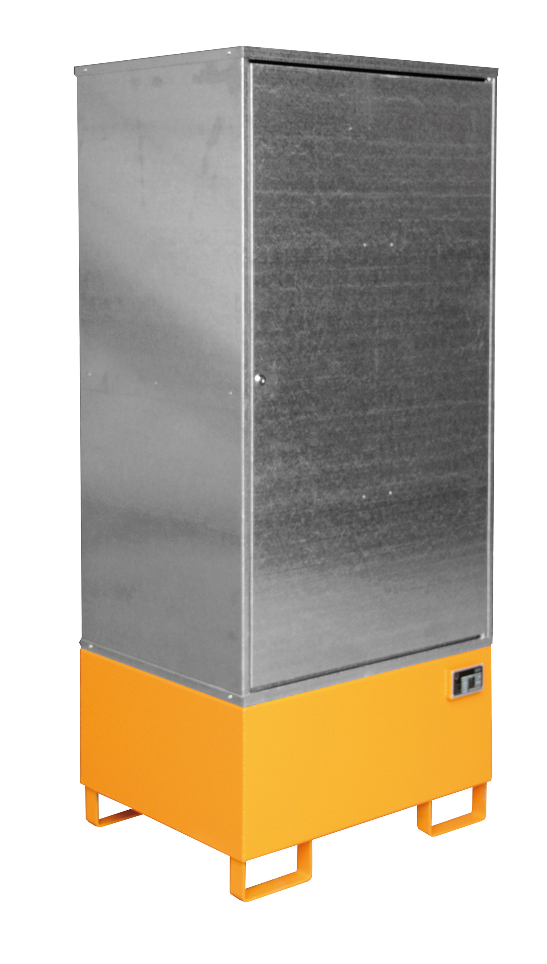 1 - Gefahrstoff-Depots Gefahrstoff-Schrank GS-1, 200 l, lackiert, RAL 2000 Gelborange