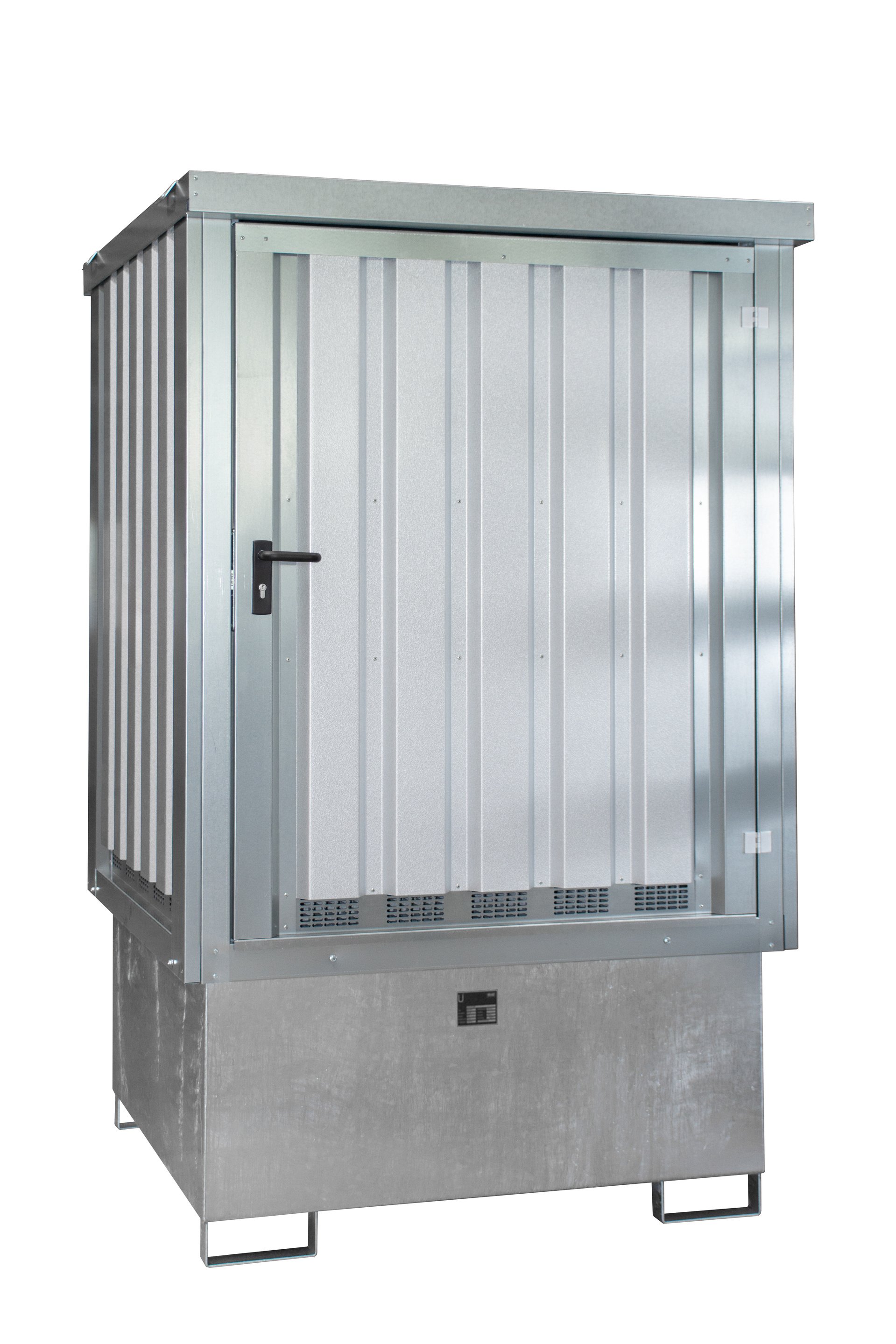 1 - Gefahrstoff-Depots  Gefahrstoff-Depot GD-E/IBC, 1.000 l, verzinkt