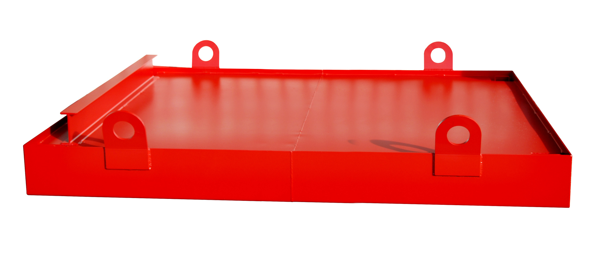 1 - Auffangwannen  Containerwanne CW 2, 1.036 l, lackiert, RAL 3000 Feuerrot