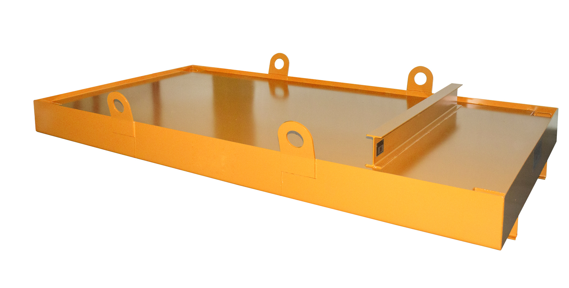 1 - Auffangwannen  Containerwanne CW 3, 1.222 l, lackiert, RAL 2000 Gelborange