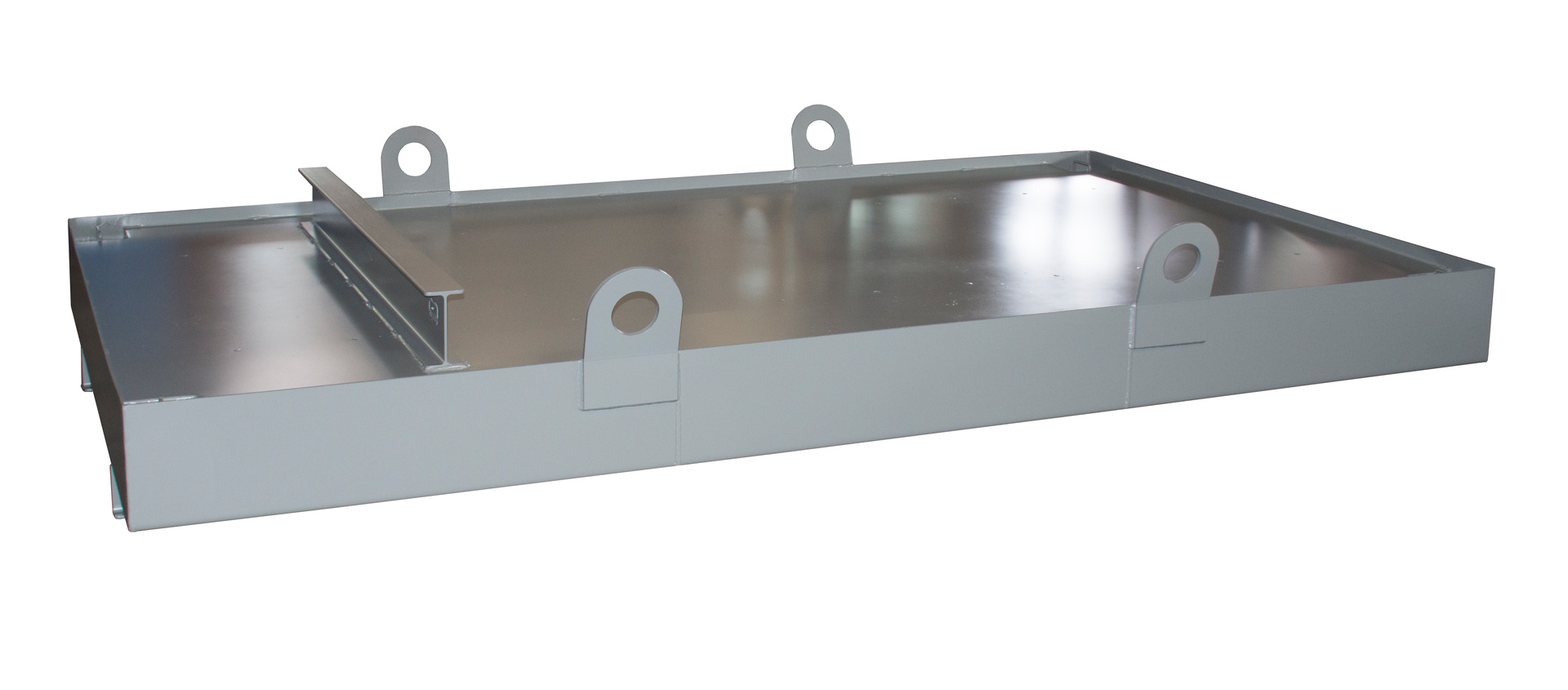 1 - Auffangwannen  Containerwanne CW 3, 1.222 l, lackiert, RAL 7005 Mausgrau