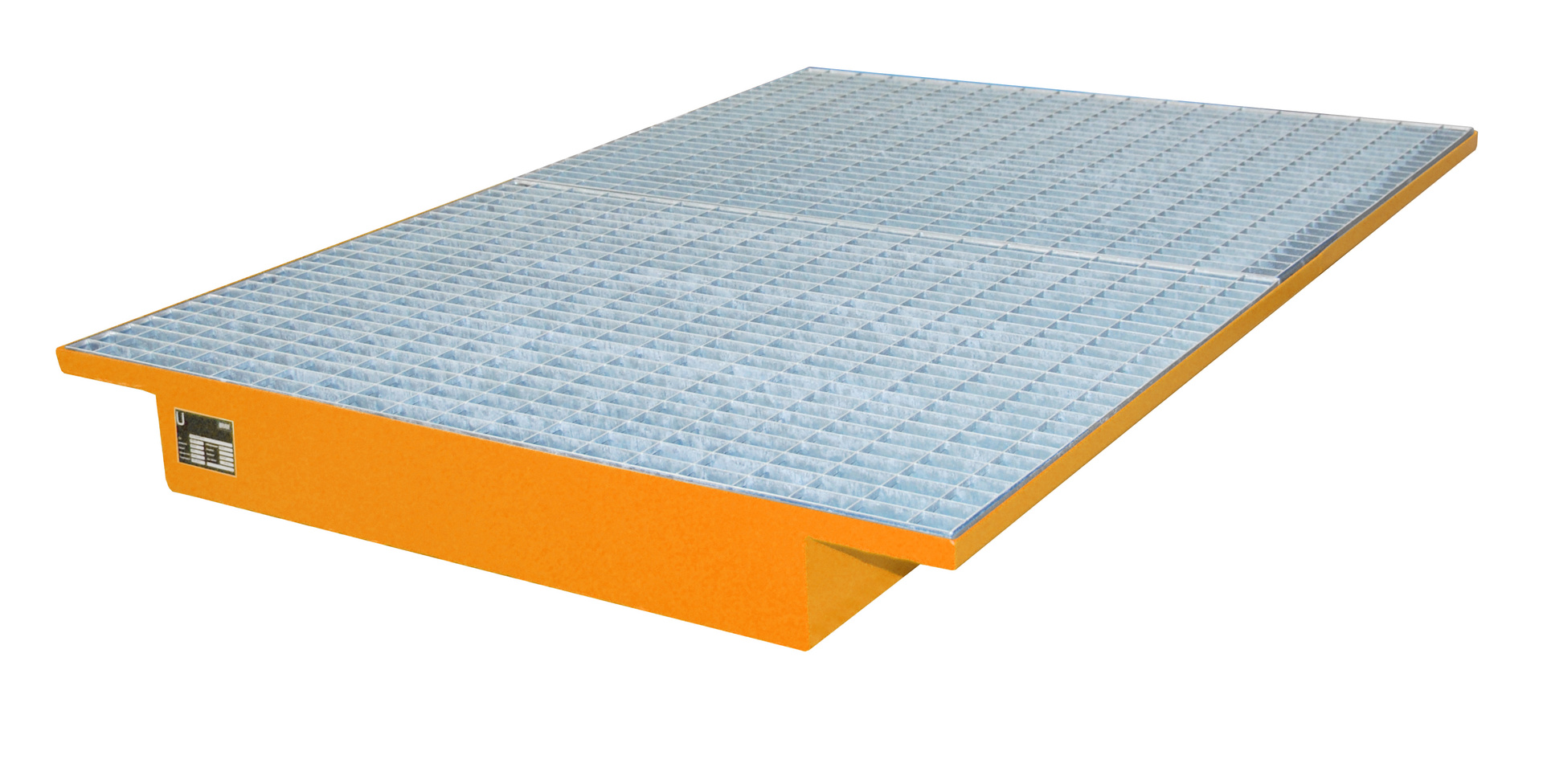 1 - Regalwannen  Einhängewanne EHW 1800, 200 l, lackiert, RAL 2000 Gelborange