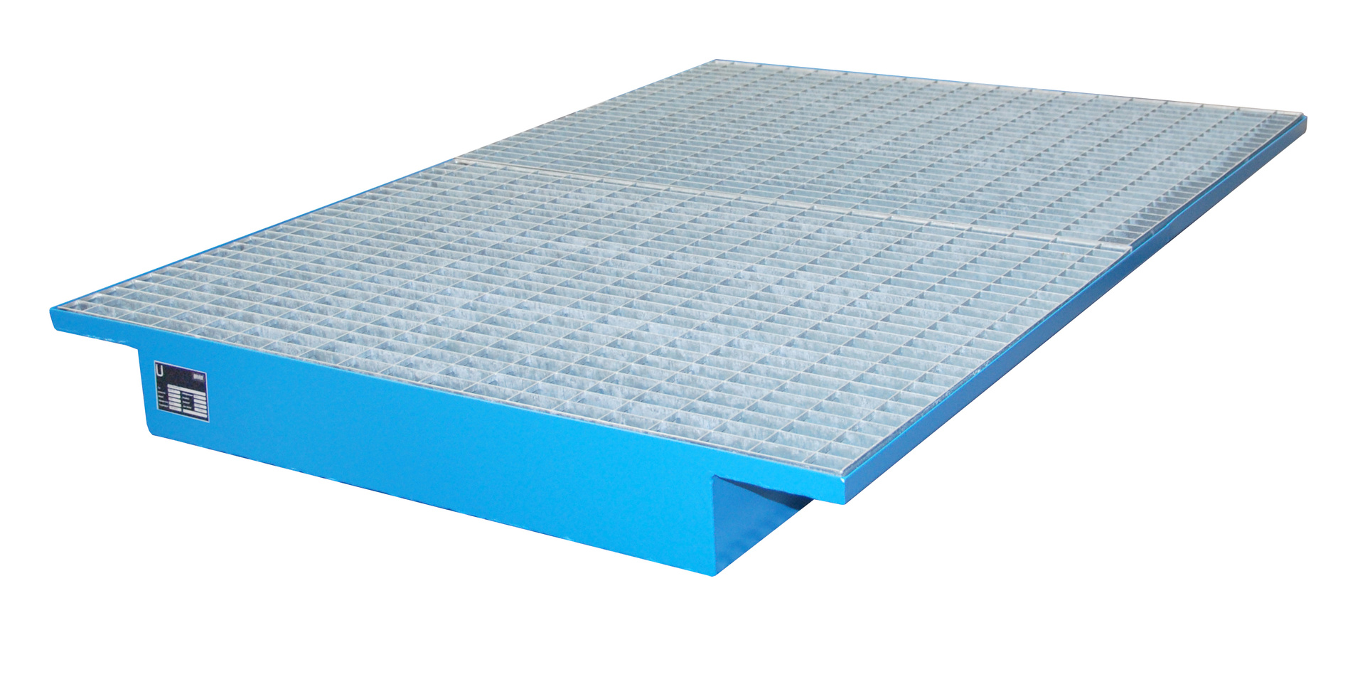 1 - Regalwannen  Einhängewanne EHW 1800, 200 l, lackiert, RAL 5012 Lichtblau