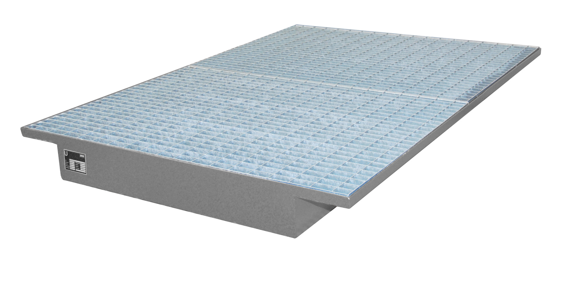 1 - Regalwannen  Einhängewanne EHW 1800, 200 l, lackiert, RAL 7005 Mausgrau