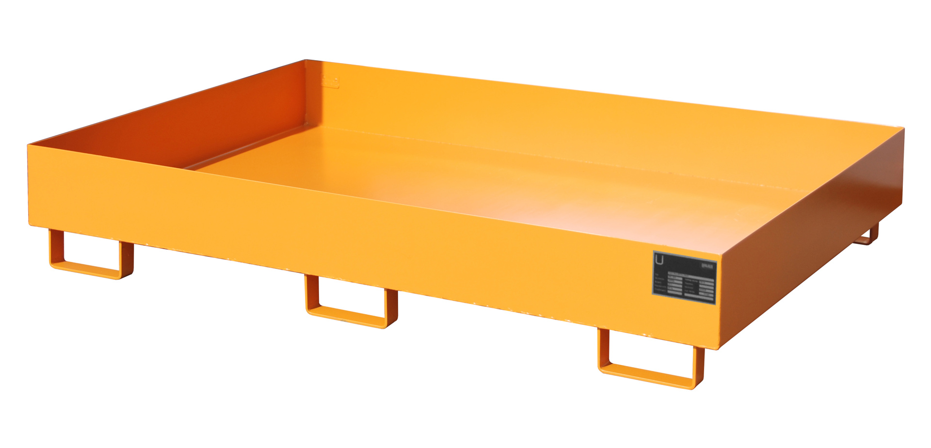 1 - Regalwannen  Regalwanne RW 1800, 286 l, lackiert, RAL 2000 Gelborange