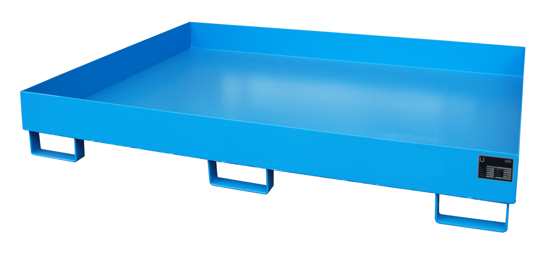1 - Regalwannen  Regalwanne RW 1800, 286 l, lackiert, RAL 5012 Lichtblau