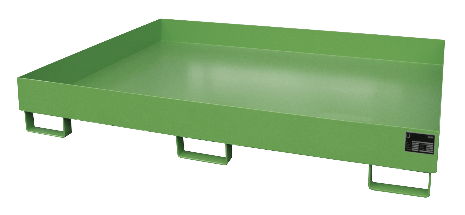 1 - Regalwannen  Regalwanne RW 1800, 286 l, lackiert, RAL 6011 Resedagrün