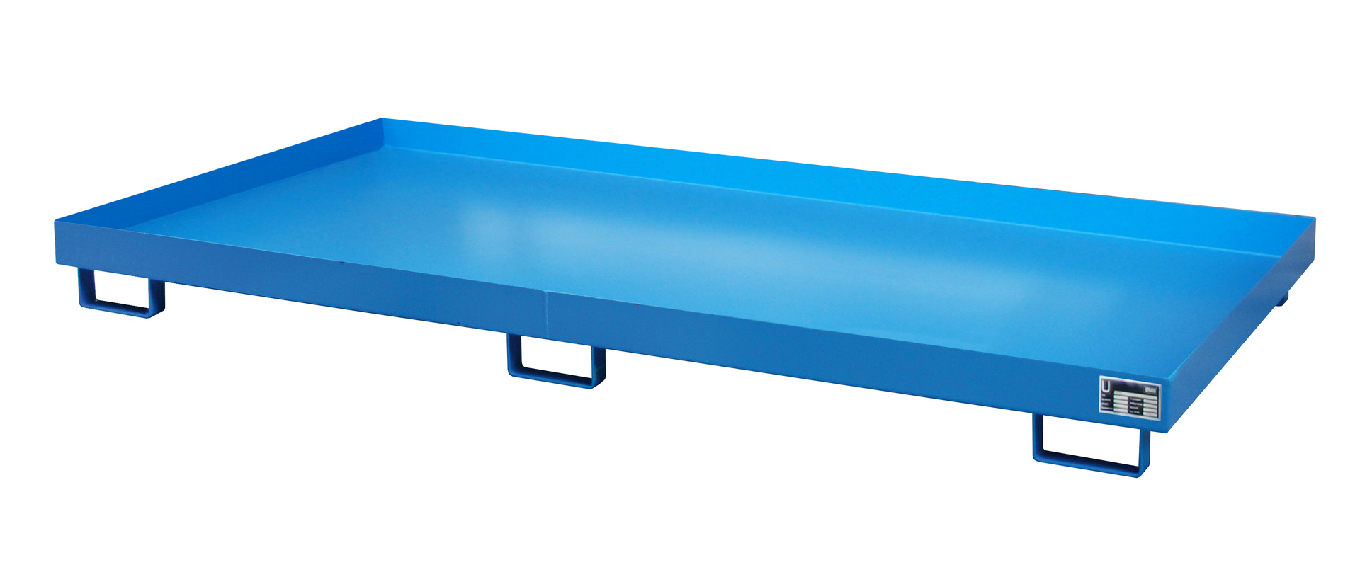 1 - Regalwannen  Regalwanne RW 2700-1, 277 l, lackiert, RAL 5012 Lichtblau