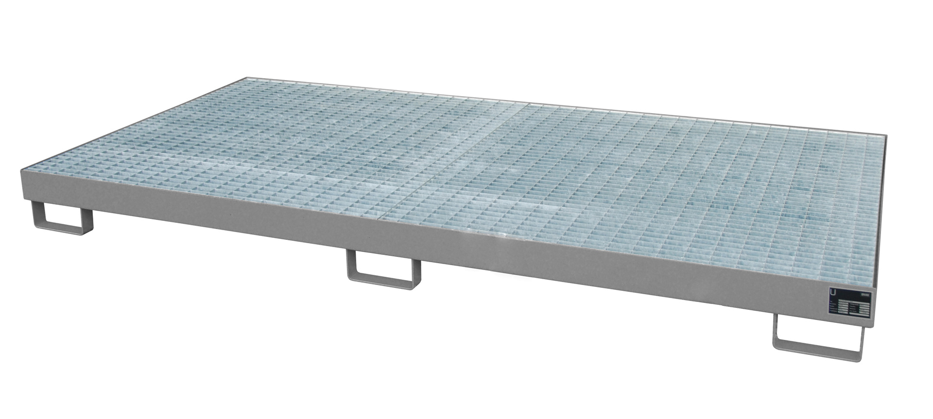 1 - Regalwannen Regalwanne RW-GR 2700-1, 246 l, lackiert, RAL 7005 Mausgrau