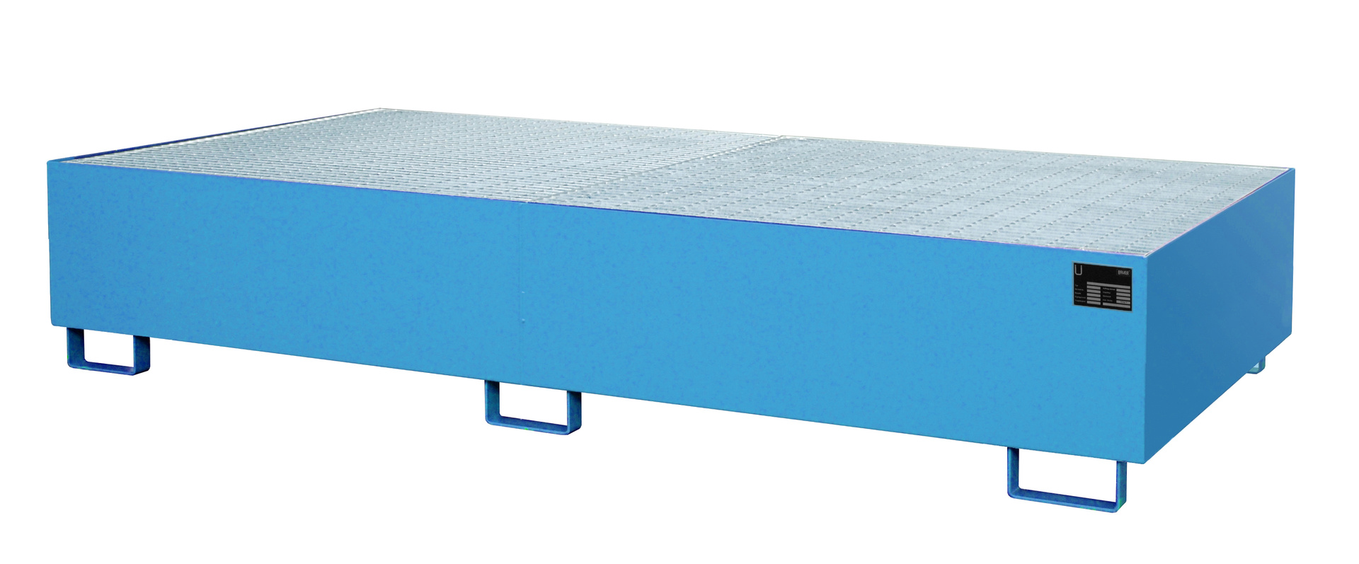 1 - Regalwannen  Regalwanne RW-GR 2700-3, 1.000 l, lackiert, RAL 5012 Lichtblau