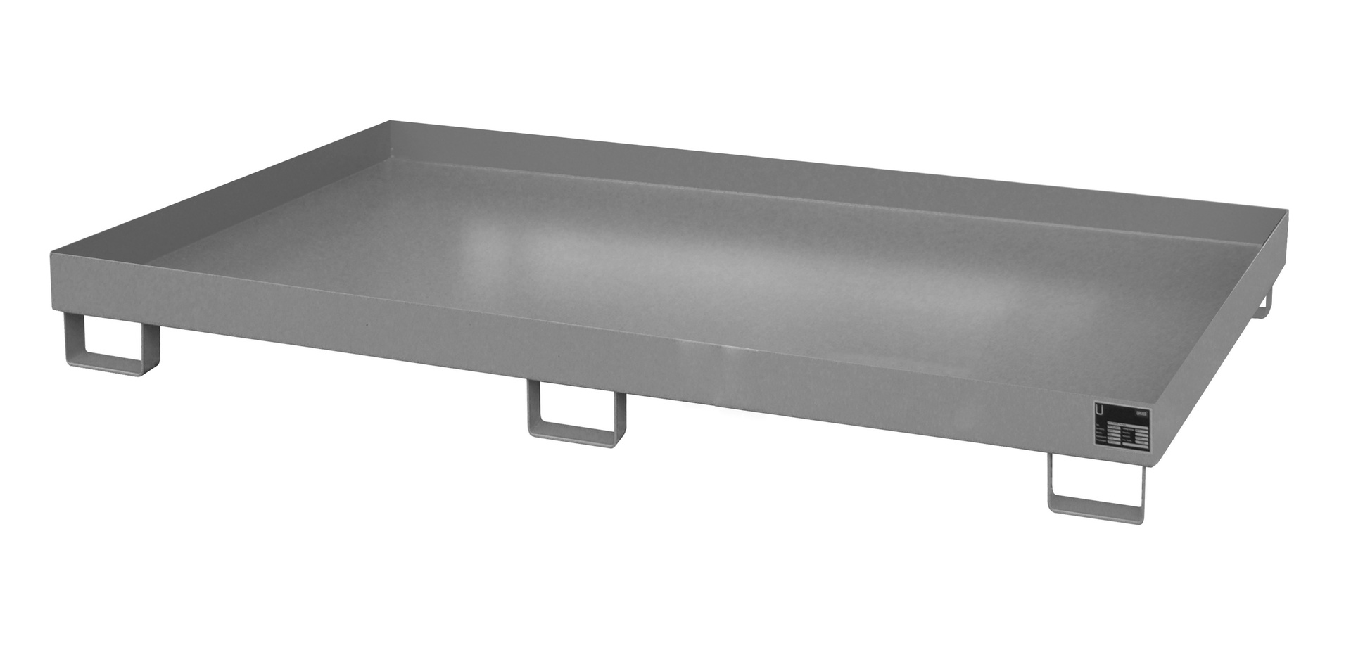 1 - Regalwannen  Regalwanne RW 2200-1, 282 l, lackiert, RAL 7005 Mausgrau