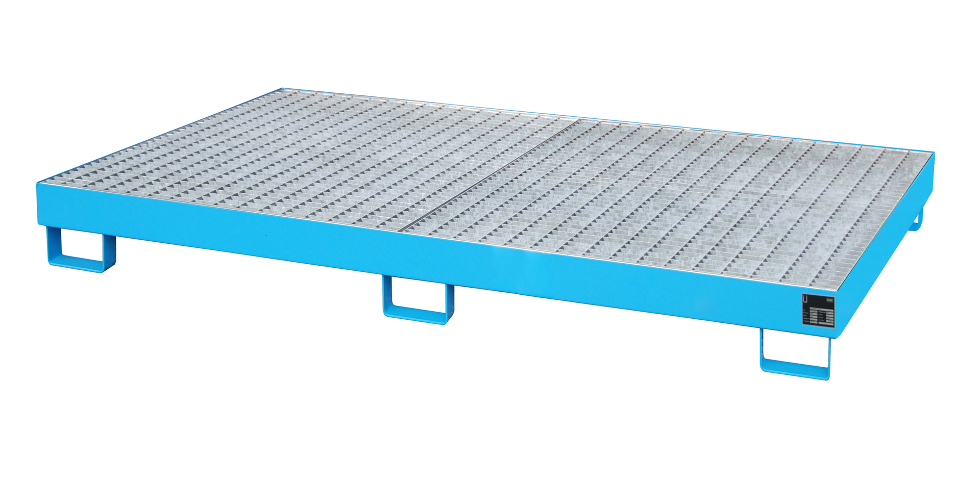 1 - Regalwannen  Regalwanne RW-GR 2200-1, 246 l, lackiert, RAL 5012 Lichtblau