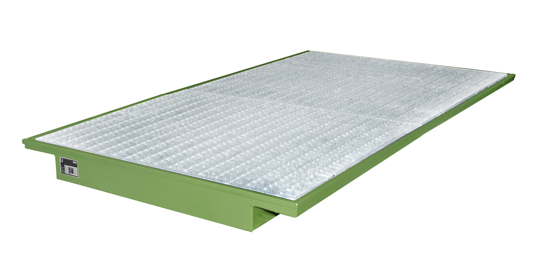 1 - Regalwannen  Einhängewanne EHW 2200, 200 l, lackiert, RAL 6011 Resedagrün
