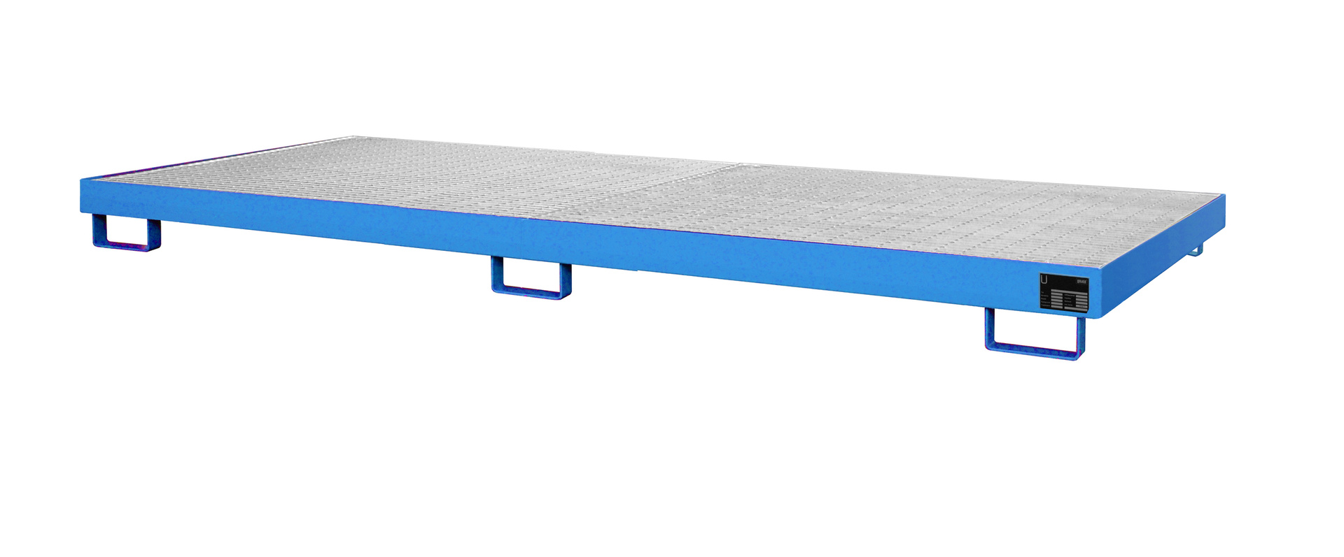 1 - Regalwannen Regalwanne RW-GR 3300-1, 240 l, lackiert, RAL 5012 Lichtblau