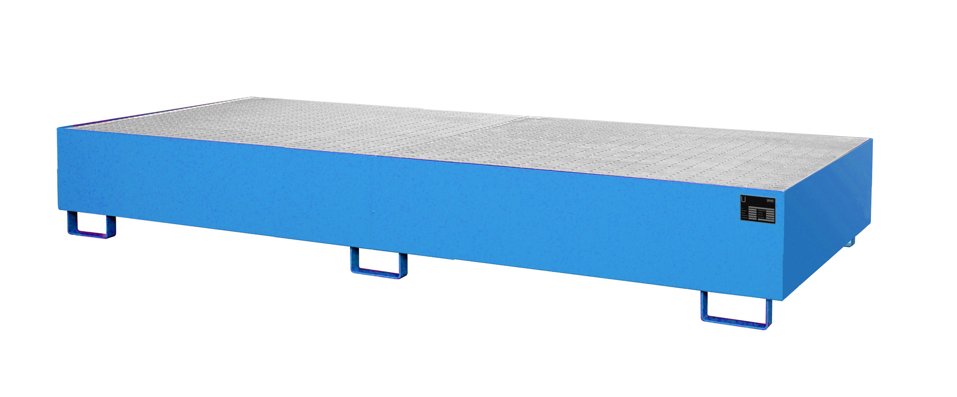1 - Regalwannen Regalwanne RW-GR 3300-2, 540 l, lackiert, RAL 5012 Lichtblau