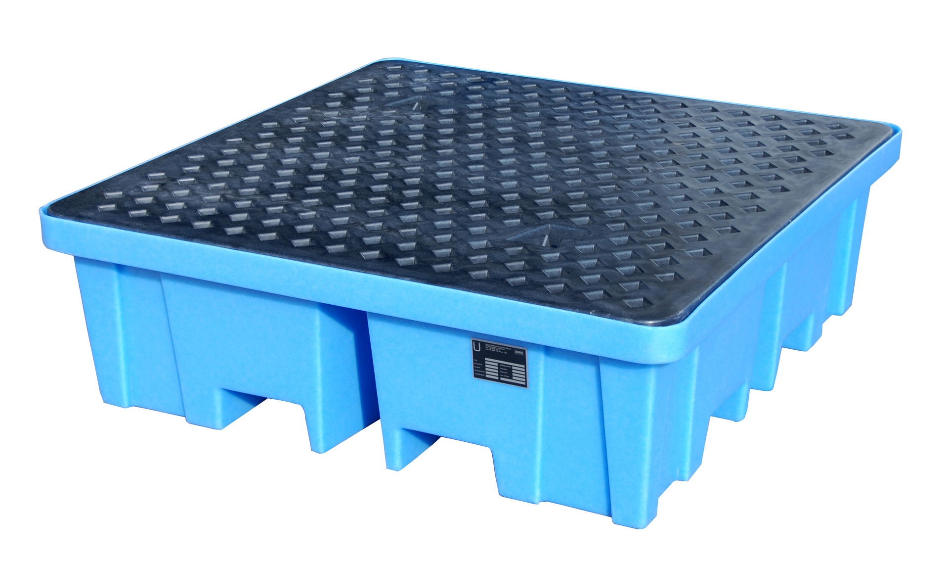 1 - Auffangwannen  GREEN-LINE PE-Auffangwanne WPA-PE 4/2, 250 l, aus robustem Polyethylen Blau