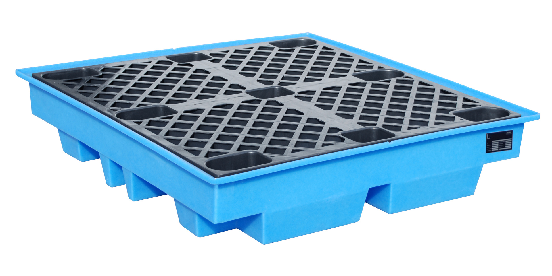 1 - Auffangwannen GREEN-LINE PE-Auffangwanne WP-PE 4/2, 230 l, aus robustem Polyethylen Blau