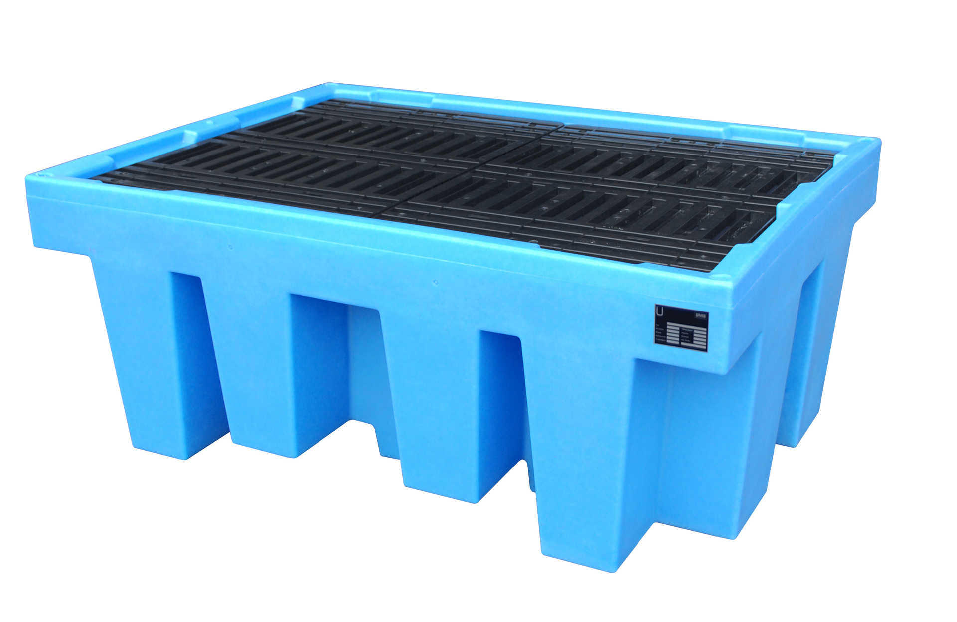 1 - Auffangwannen  GREEN-LINE PE-Auffangwanne WP-PE 1/11, 1.000 l, aus robustem Polyethylen Blau