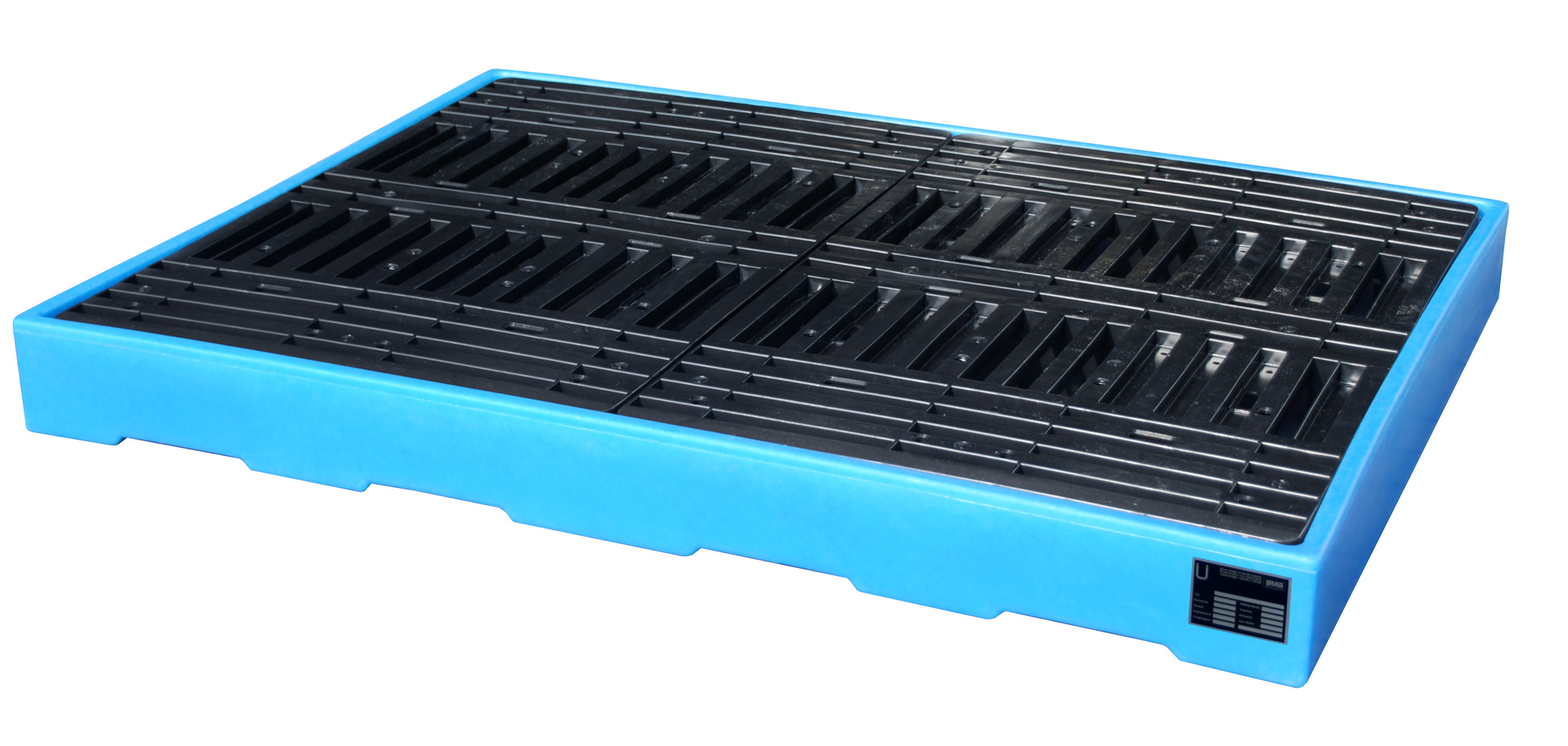 1 - Bodenschutzwannen  GREEN-LINE PE-Bodenschutzwanne BWP-PE 300, 300 l, aus robustem Polyethylen Blau