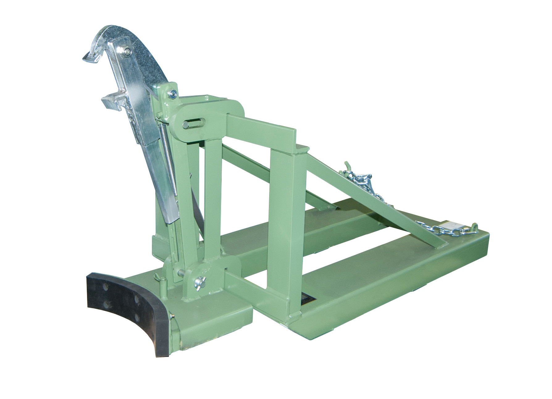 1 - Fass-Handling für Stapler-Anbaugeräte  Fasslifter RS-I/D 91, lackiert, RAL 6011 Resedagrün