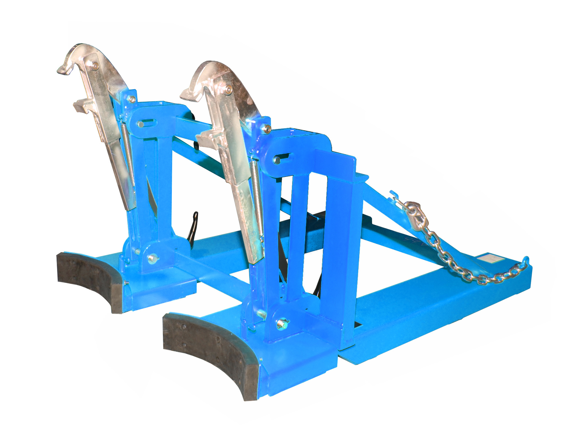 1 - Fass-Handling für Stapler-Anbaugeräte  Fasslifter RS-II/D 91, lackiert, RAL 5012 Lichtblau