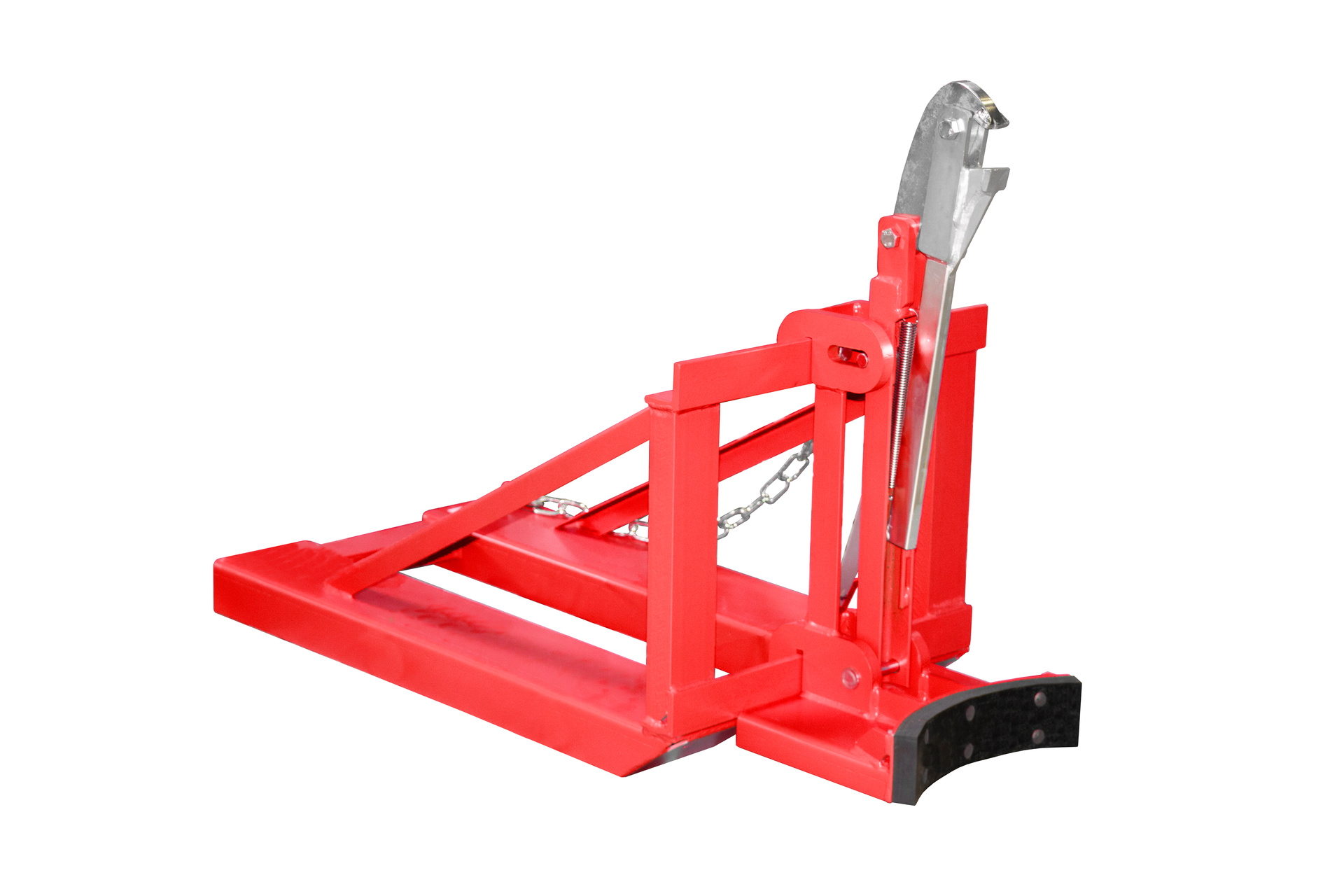 1 - Fass-Handling für Stapler-Anbaugeräte  Fasslifter RS-I/M, lackiert, RAL 3000 Feuerrot