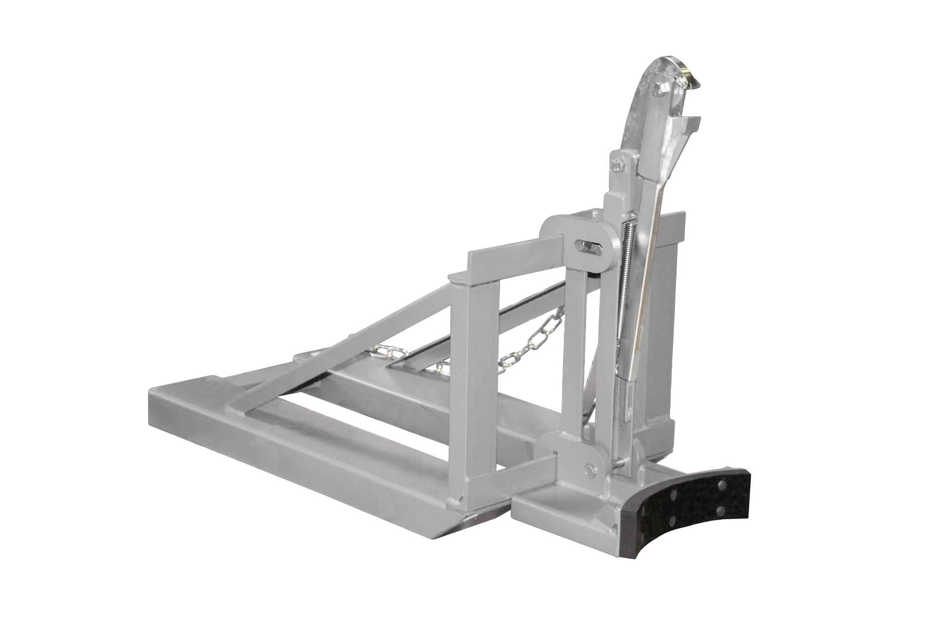 1 - Fass-Handling für Stapler-Anbaugeräte  Fasslifter RS-I/M, lackiert, RAL 7005 Mausgrau