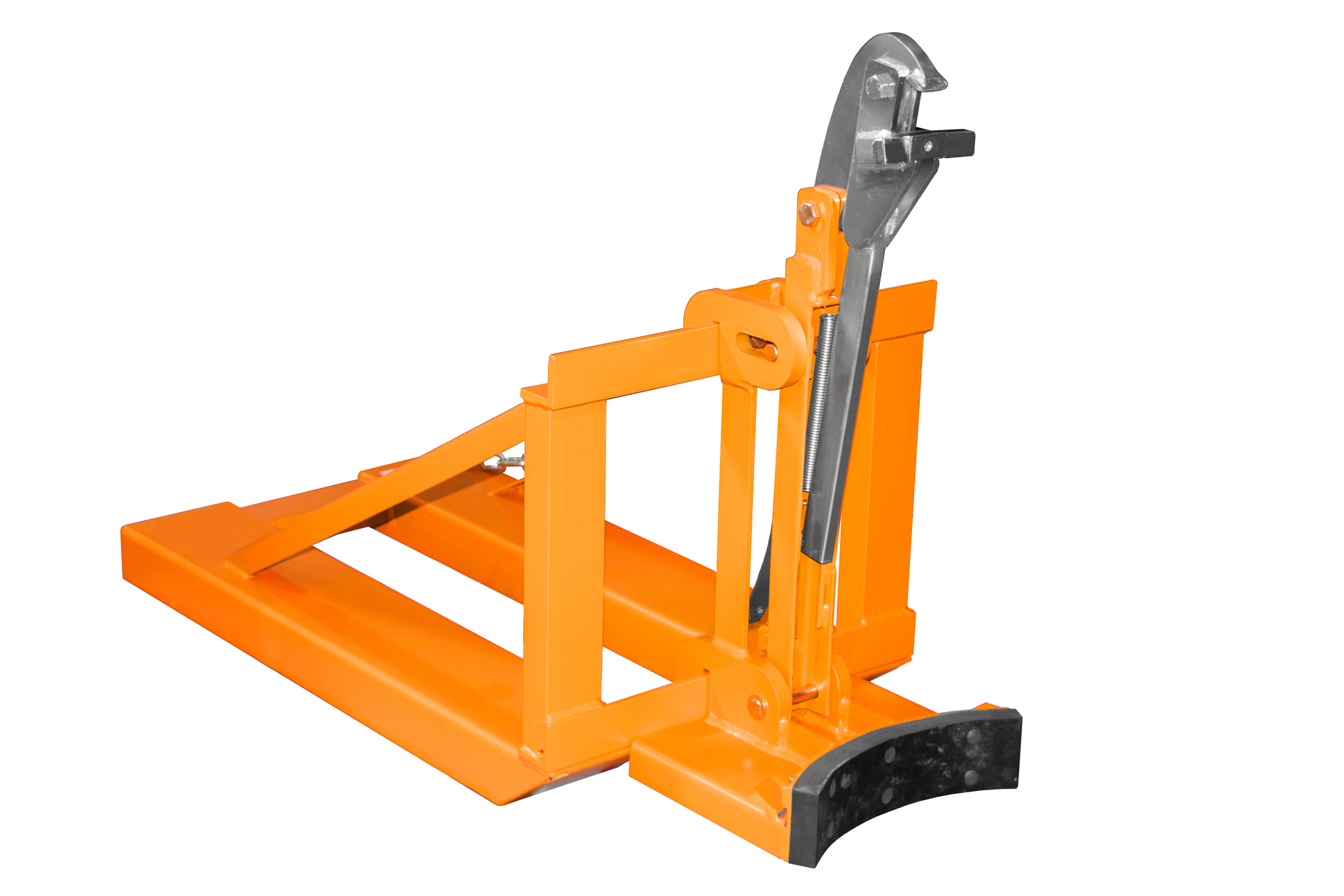1 - Fass-Handling für Stapler-Anbaugeräte  Fasslifter RS-I/91, lackiert, RAL 2000 Gelborange
