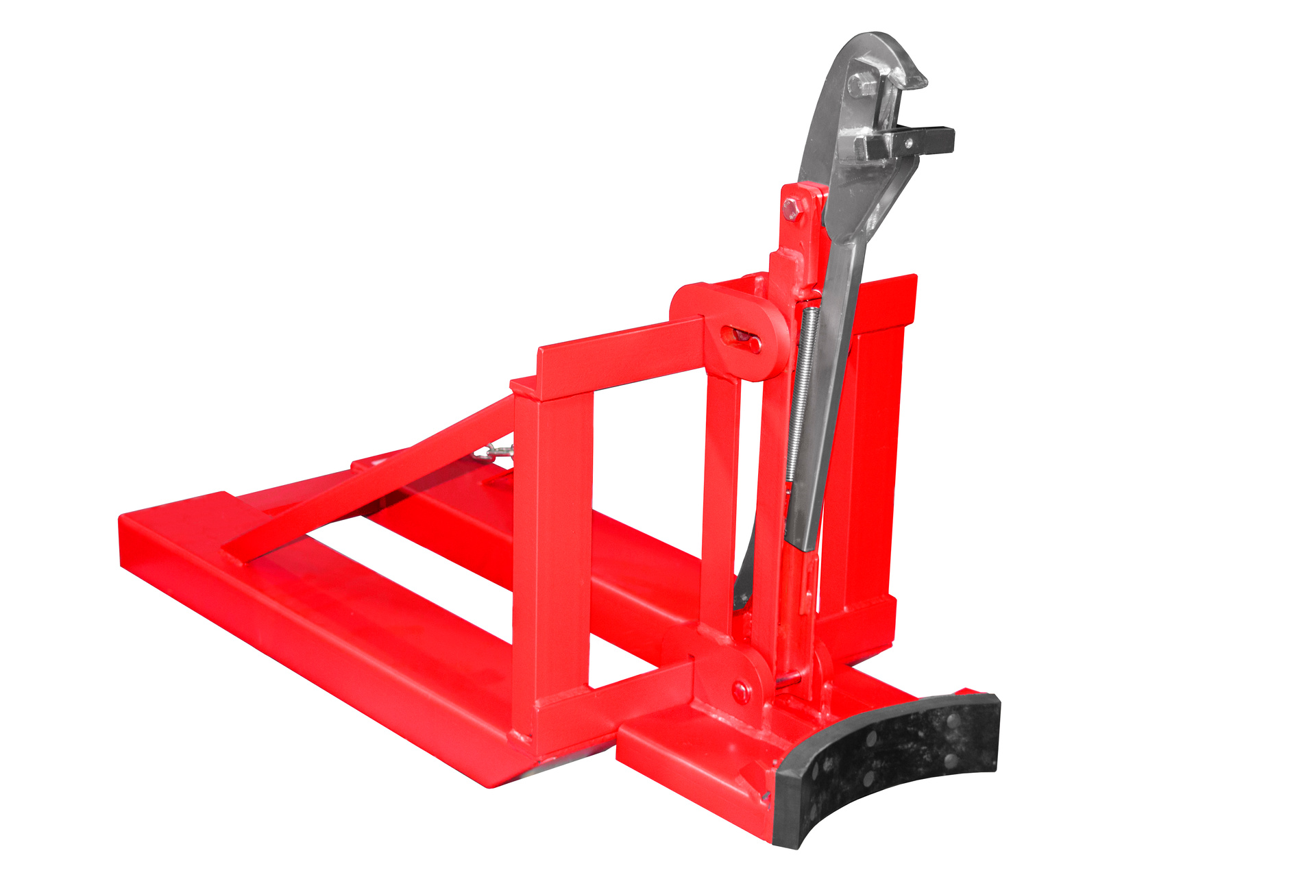 1 - Fass-Handling für Stapler-Anbaugeräte  Fasslifter RS-I/91, lackiert, RAL 3000 Feuerrot