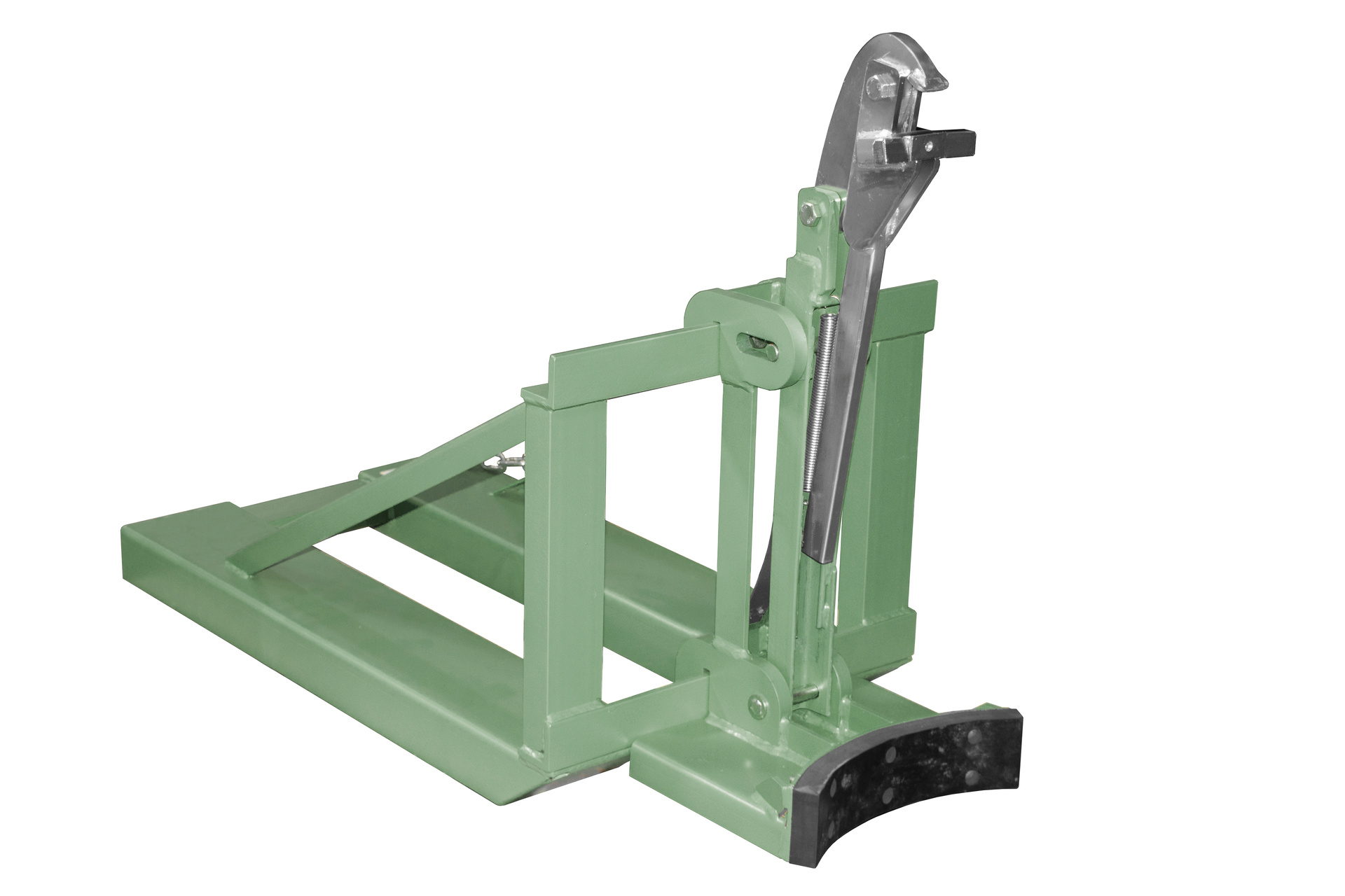 1 - Fass-Handling für Stapler-Anbaugeräte Fasslifter RS-I/91, lackiert, RAL 6011 Resedagrün