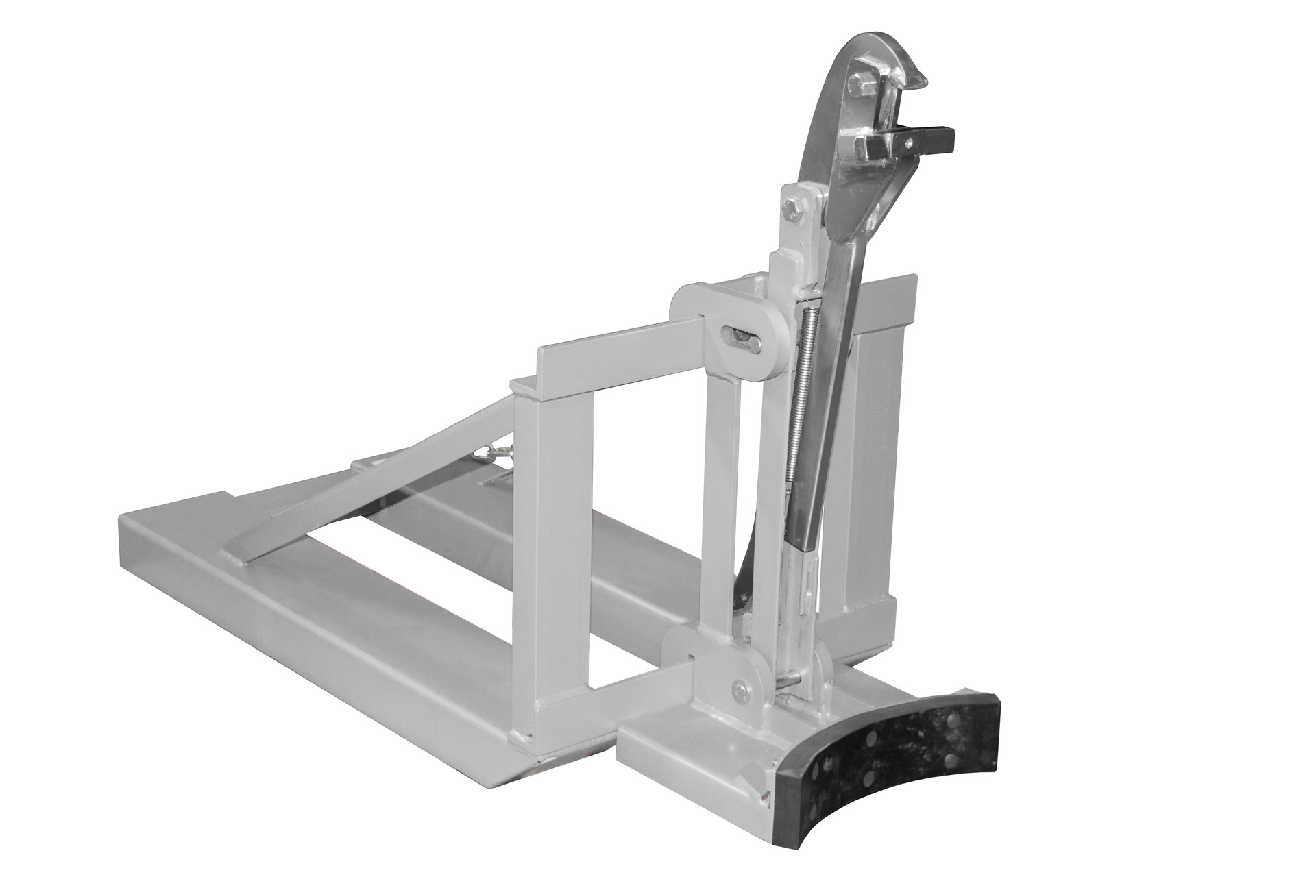 1 - Fass-Handling für Stapler-Anbaugeräte Fasslifter RS-I/91, lackiert, RAL 7005 Mausgrau