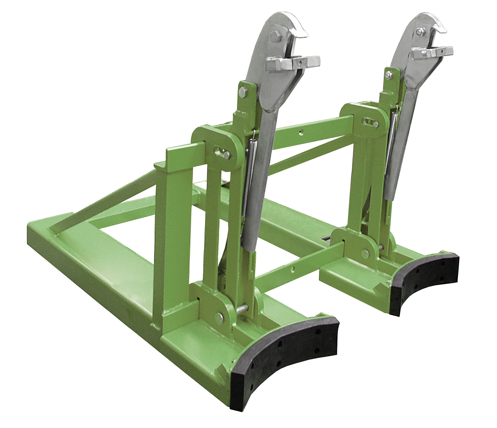 1 - Fass-Handling für Stapler-Anbaugeräte  Fasslifter RS-II/91, lackiert, RAL 6011 Resedagrün