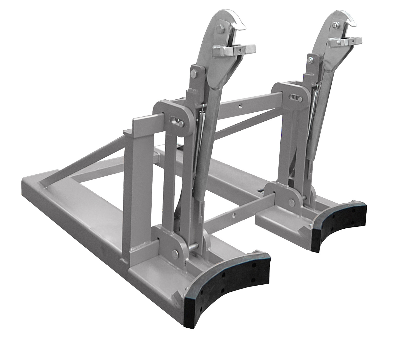 1 - Fass-Handling für Stapler-Anbaugeräte Fasslifter RS-II/91, lackiert, RAL 7005 Mausgrau