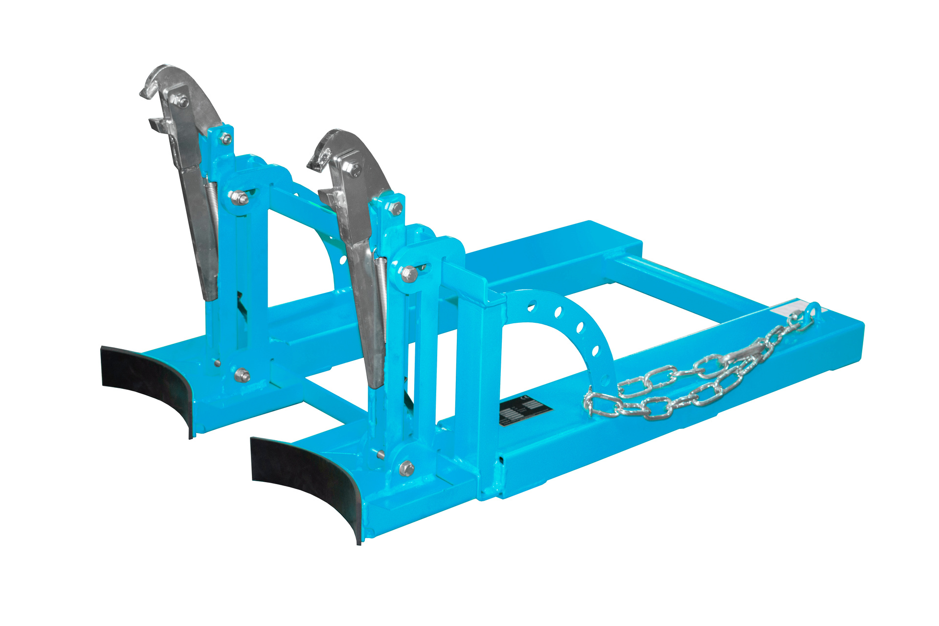 1 - Fass-Handling für Stapler-Anbaugeräte  Fasslifter RS 60-II, lackiert, RAL 5012 Lichtblau