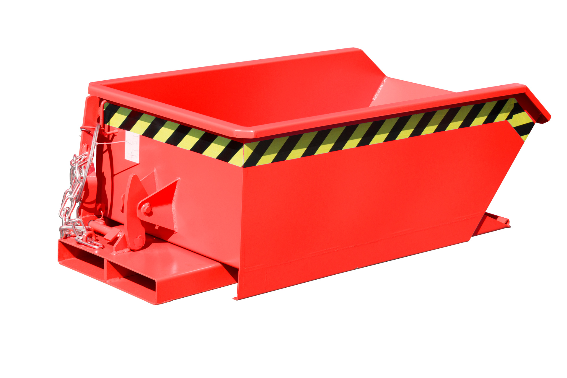 1 - Behälter  Mini-Kippbehälter MGU 230, 0,23 m³, lackiert, RAL 3000 Feuerrot