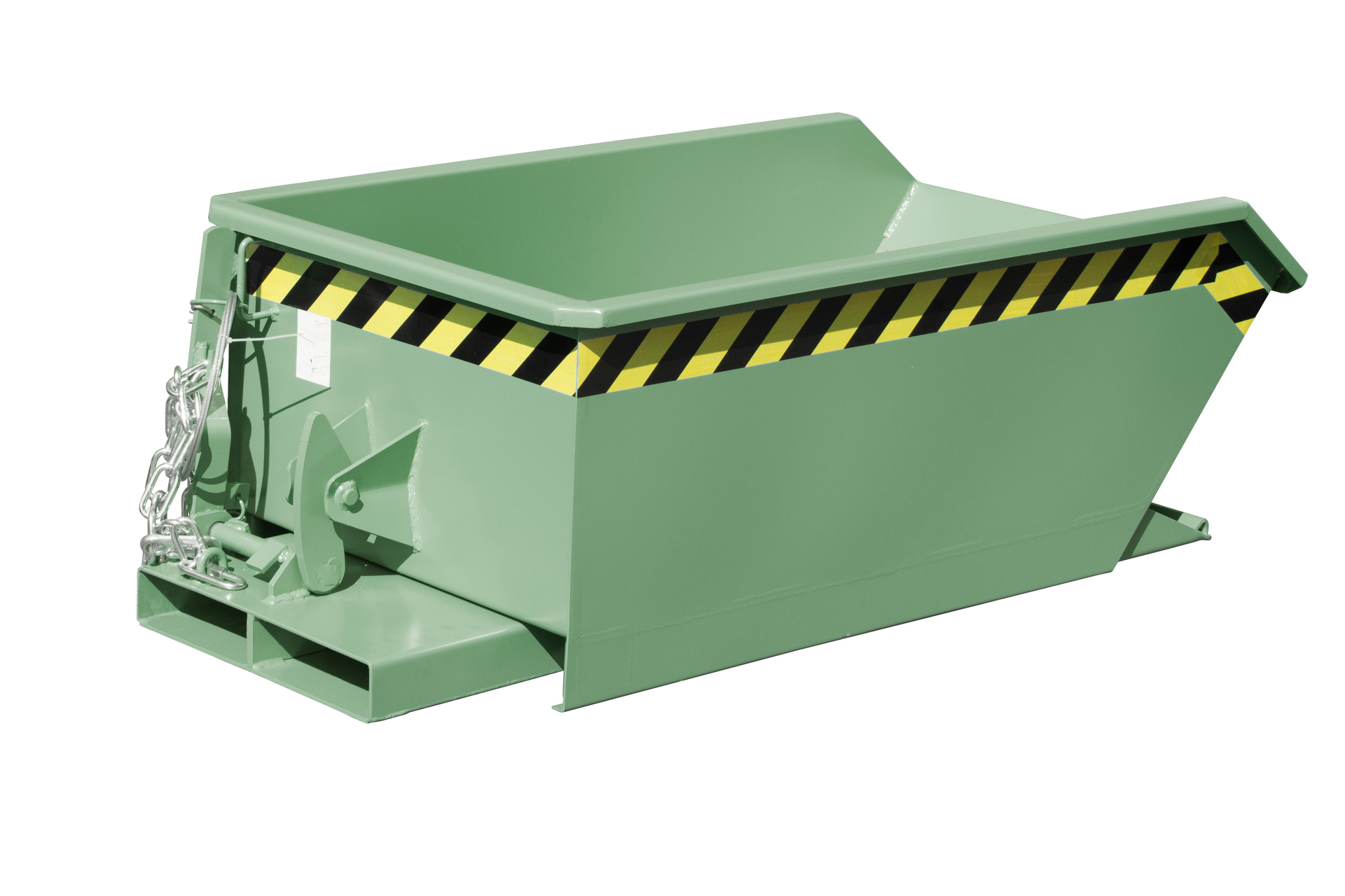 1 - Behälter  Mini-Kippbehälter MGU 230, 0,23 m³, lackiert, RAL 6011 Resedagrün