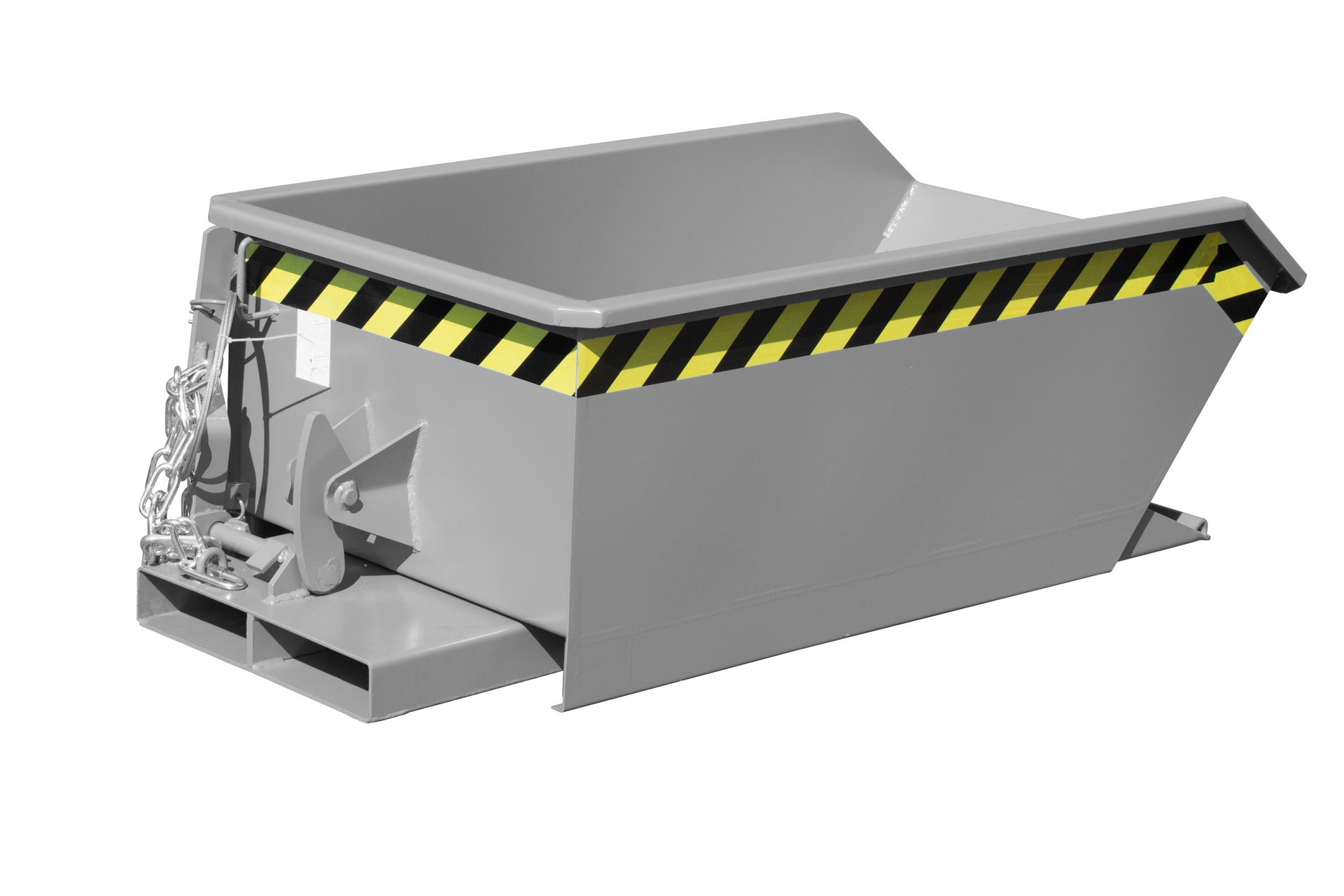 1 - Behälter  Mini-Kippbehälter MGU 230, 0,23 m³, lackiert, RAL 7005 Mausgrau