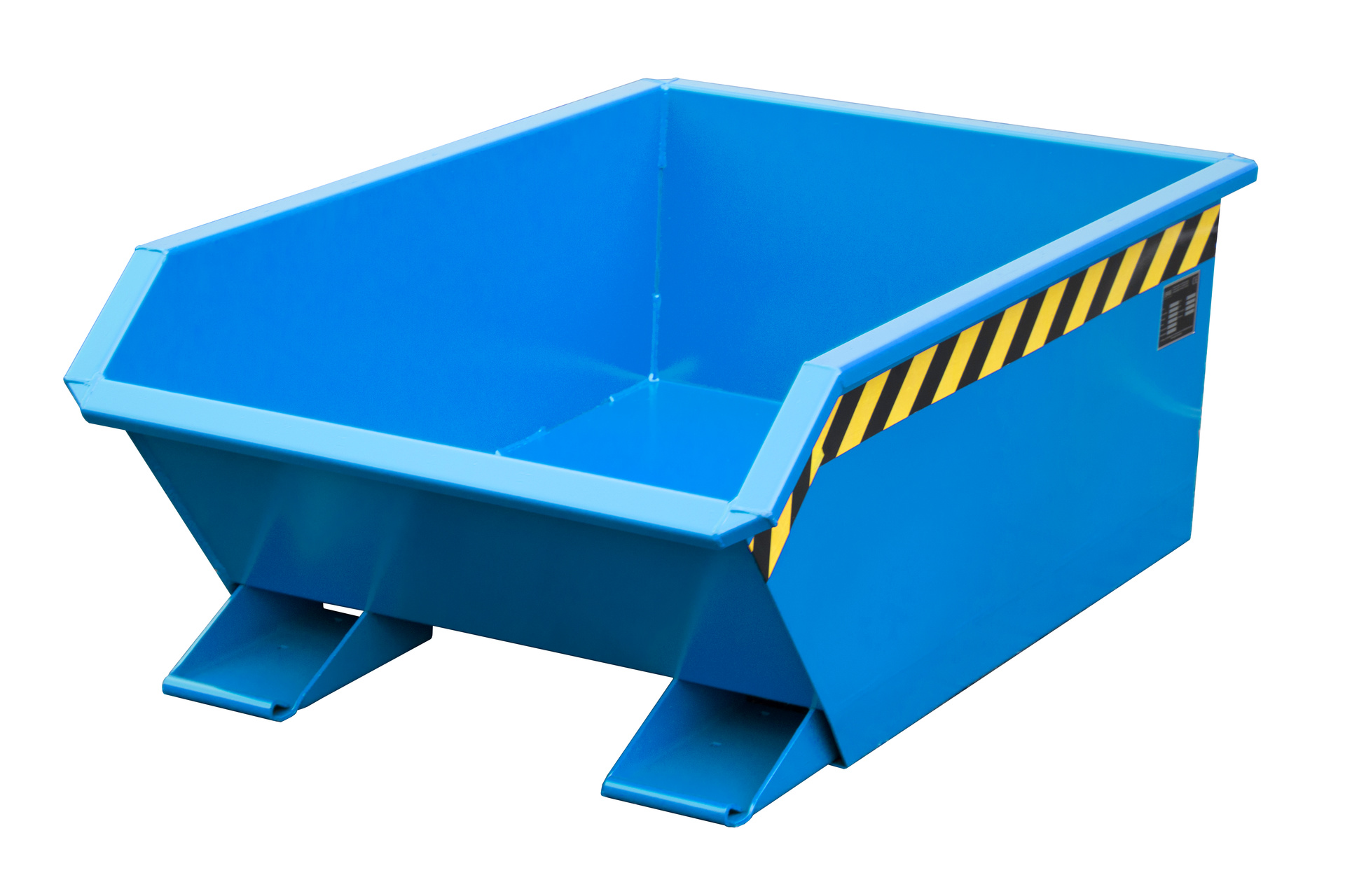 1 - Behälter  Mini-Kippbehälter MGU 270, 0,27 m³, lackiert, RAL 5012 Lichtblau