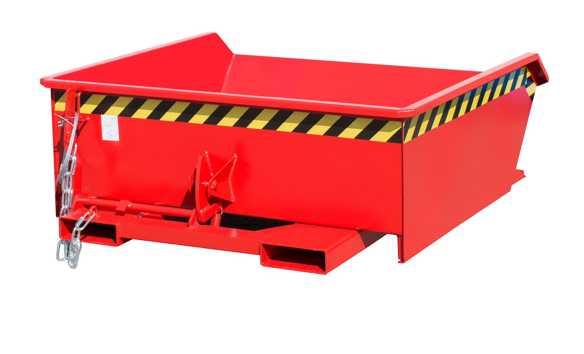 1 - Behälter Mini-Kippbehälter MGU 460, 0,46 m³, lackiert, RAL 3000 Feuerrot